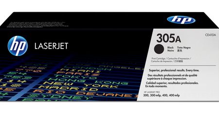 HP 305A Black Original LaserJet Toner Cartridge