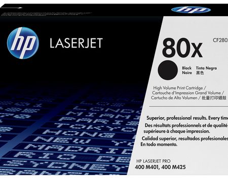 HP 80X High Yield Black Original LaserJet Toner Cartridge