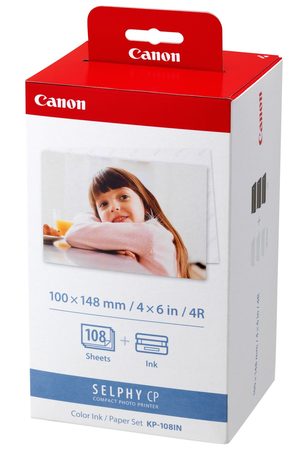 Canon KP-108IN photo paper Red, White