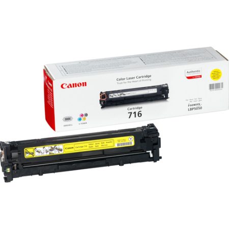 Canon 716 Y toner cartridge 1 pc(s) Original Yellow