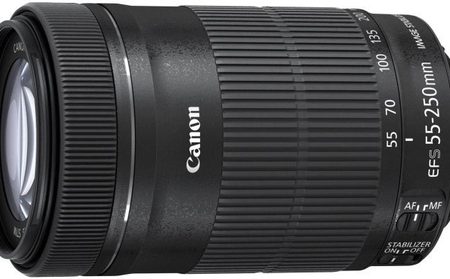 Canon EF-S 55-250mm f/4-5.6 IS STM SLR Telephoto lens Black