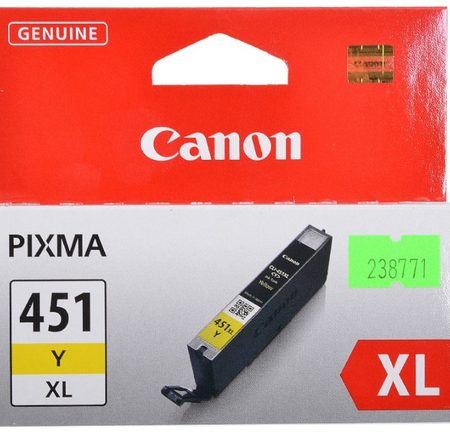 Canon CLI-451Y toner cartridge 1 pc(s) Original Yellow