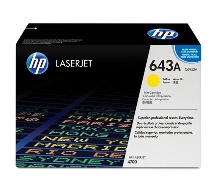 HP 643A Yellow Original LaserJet Toner Cartridge