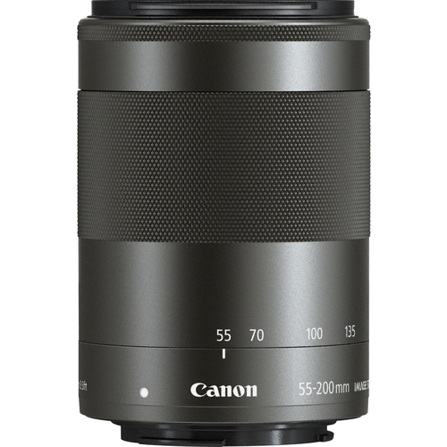 Canon EF-M 55-200mm f/4.5-6.3 IS STM Lens  Graphite