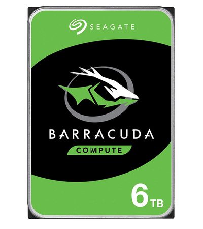 Seagate Barracuda 6TB 3.5" Serial ATA III