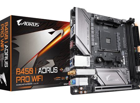 Gigabyte B450 I AORUS PRO WIFI motherboard AMD B450 Socket AM4 mini ATX