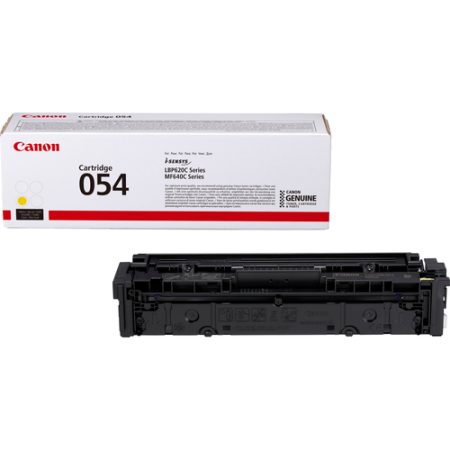 Canon 054 Toner Cartridge, Yellow