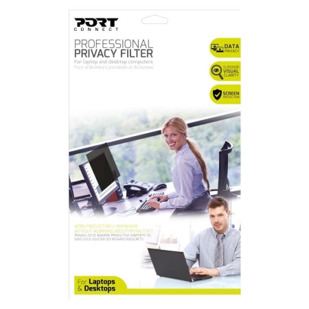 Port Connect 2D Professional Privacy Filter 15.4"