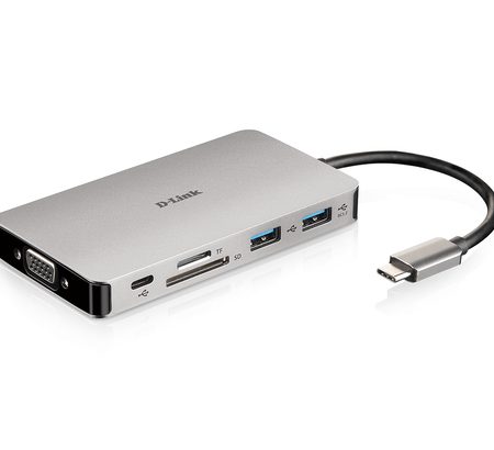 D-Link DUB-M910 laptop dock/port replicator Wired USB 3.2 Gen 1 (3.1 Gen 1) Type-C Grey