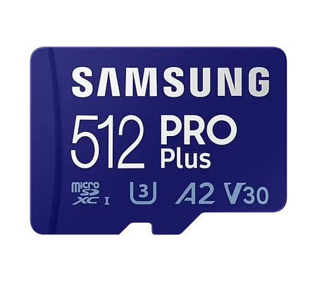 Samsung PRO Plus 512 GB MicroSDXC UHS-I Class 10