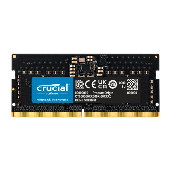 Crucial 32GB 4800MHz DDR5 SODIMM Notebook Memory