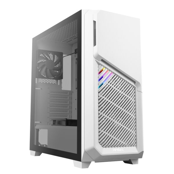 Antec DP502 ATX | Micro-ATX | ITX ARGB Mid-Tower Gaming Chassis - White