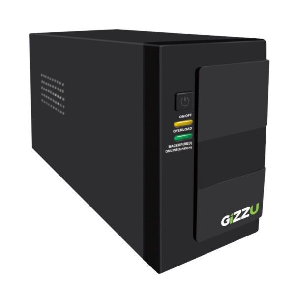 GIZZU 1000VA 1x Type-M 1x USB Com UPS