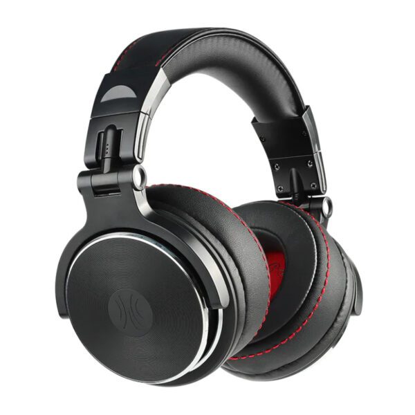 Oneodio Pro 50 Professional Wired Over Ear DJ and Studio Monitoring Headphones - BK