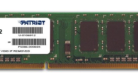 Patriot Signature Line 8GB 1600MHz DDR3 Single Rank Desktop Memory