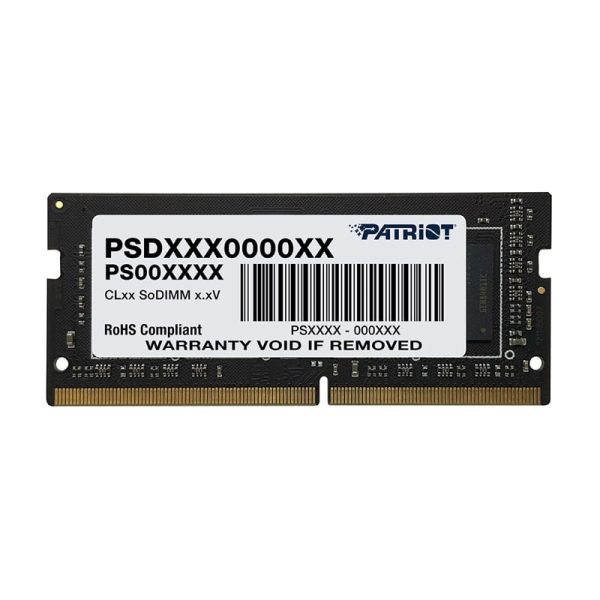 Patriot Signature Line 16GB 2666MHz DDR4 Dual Rank SODIMM Notebook Memory