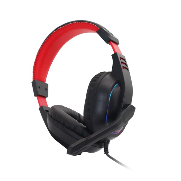 REDRAGON Over-Ear ARES Aux RGB Gaming Headset - Black