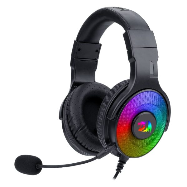 REDRAGON Over-Ear PANDORA USB RGB Gaming Headset - Black