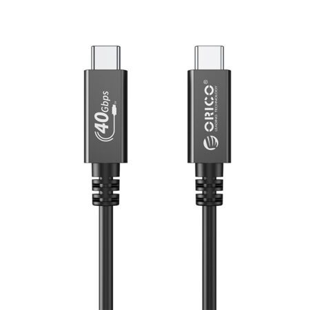 ORICO USB 4.0 Type-C to Type-C 80cm PD100W
TB3 Compatible 40Gbps Data Cable
