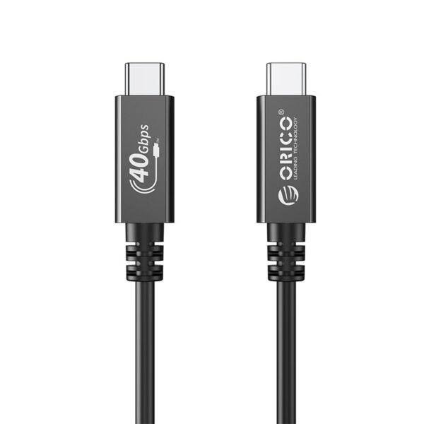 ORICO USB 4.0 Type-C to Type-C 80cm PD100W
TB3 Compatible 40Gbps Data Cable