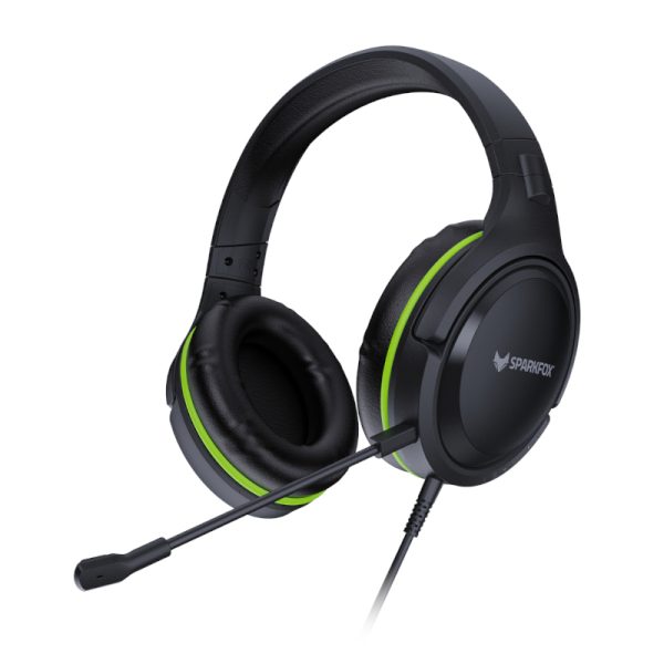 Sparkfox X-Box Series-X|S SF11 Stereo Headset (PS4/PS5|XBOX ONE/S/X) - Black and Green