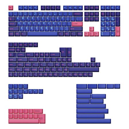 Keychron Double Shot Cherry PBT Keycap Full Keycap Set - Player