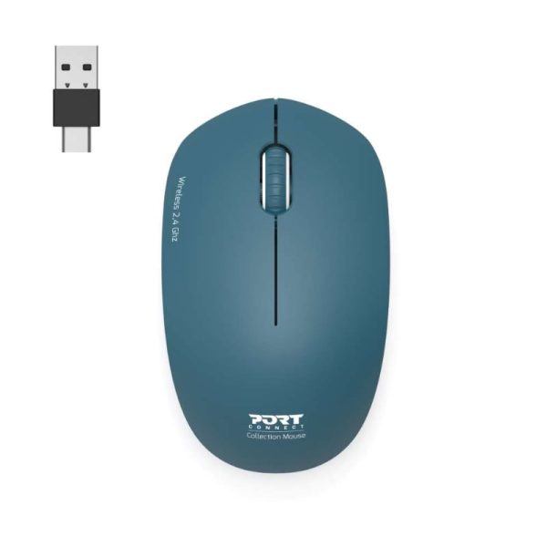 Port Connect MOUSE COLLECTION II WIRELESS Saphir