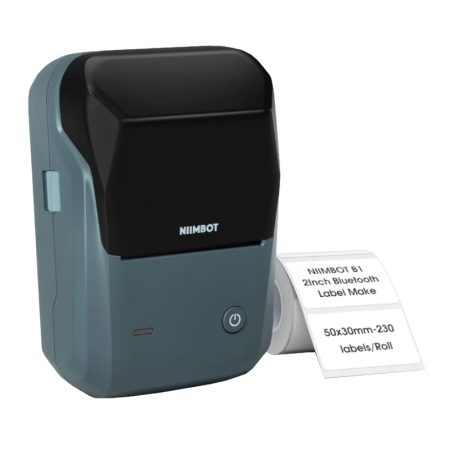 Niimbot B1 Portable Thermal Label Printer - Lake Blue