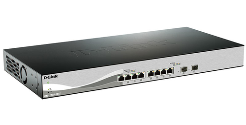 D-Link DXS-1210-10TS network switch Managed L2/L3 10G Ethernet (100/1000/10000) 1U Black, Silver