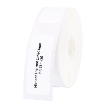 NIIMBOT D11/D110/D101/H1S Thermal Label 15x26mm - 230 Labels Per Roll - White