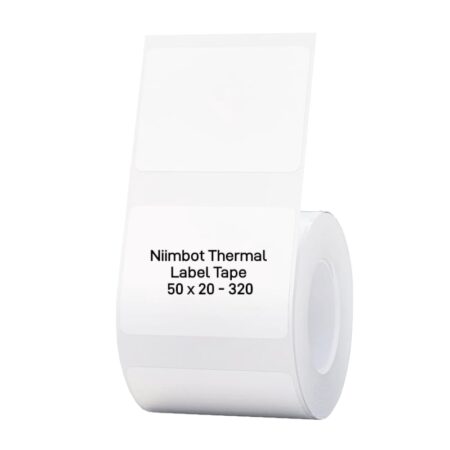 NIIMBOT B1/B21/B3S Thermal Label 50x20mm - 320 Labels Per Roll - White