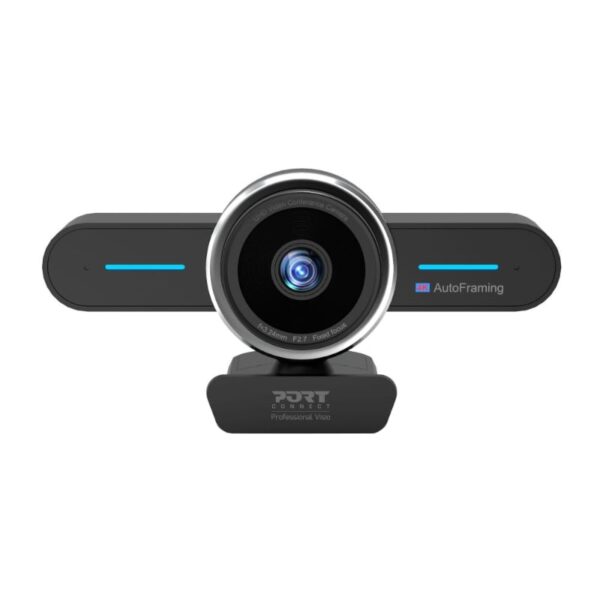 Port Connect Professional Webcam with integrated microphone 4k@30Hz