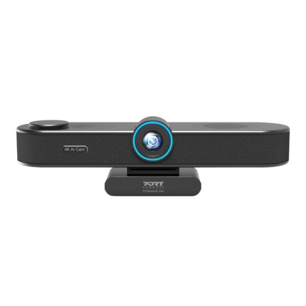 Port Connect All-in-one Conference Cam regroups camera + microphone + speaker 4k@30Hz