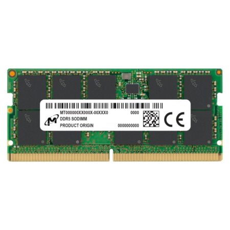 Micron MTC20C2085S1TC48BR 32GB 4800MHz DDR5 ECC SODIMM Memory