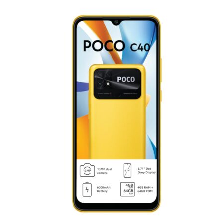 POCO C40 POCO Yellow 4GB RAM 64GB