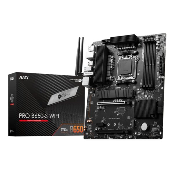 MSI PRO B650 S WIFI AMD AM5 ATX Gaming Motherboard