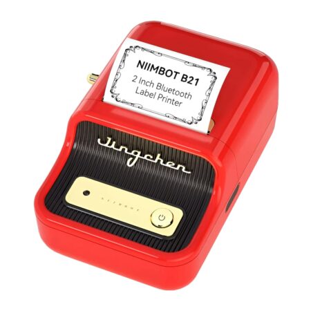 Niimbot B21 Portable Thermal Label Printer - Red